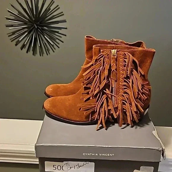 CYNTHIA VINCENT BOOTIES - Picture 3 of 7